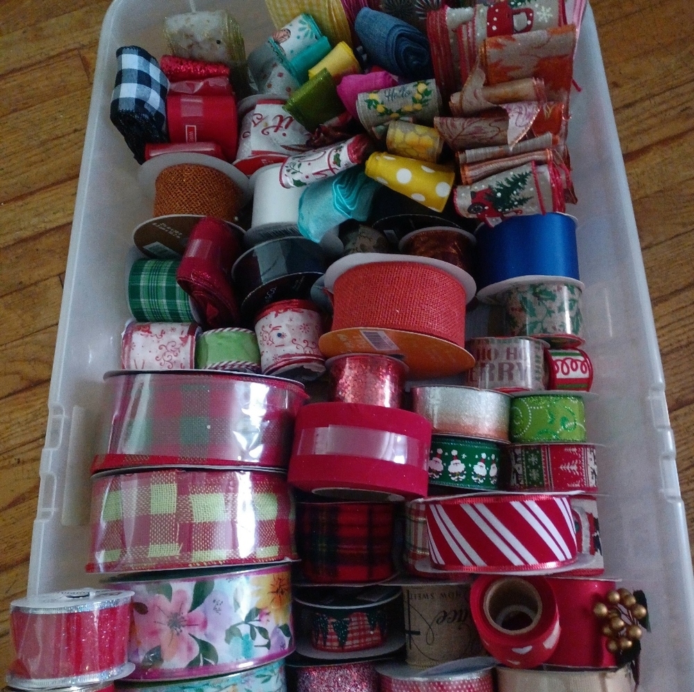 Wreath craft making supplies LOT ! Lucky you.